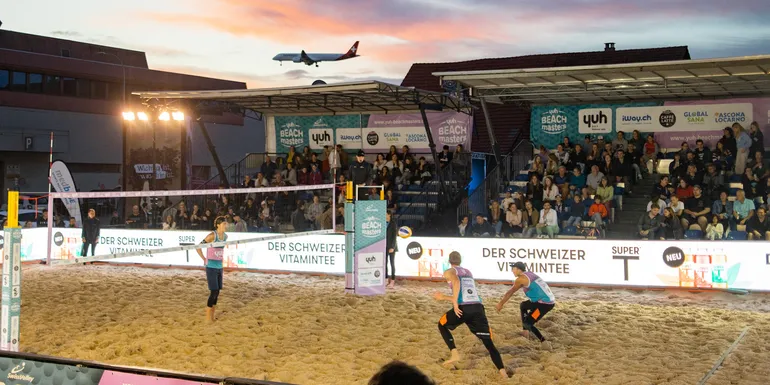 Erster Turnierstopp der OBI Beach Tour in Kloten