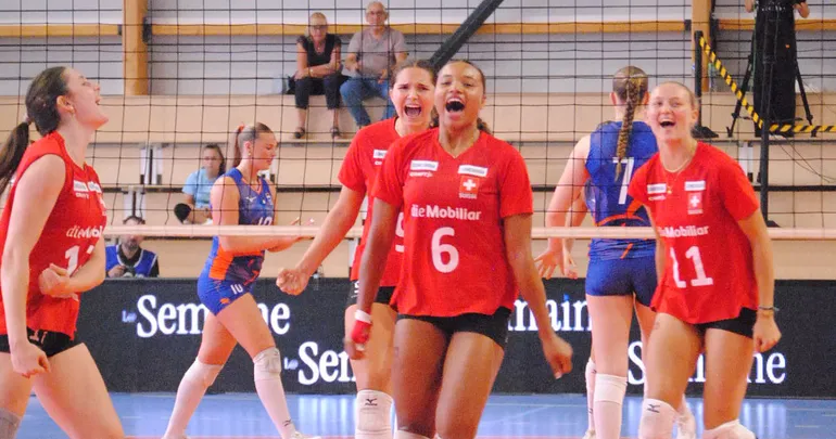 U20-Volleyballnationalteam der Frauen in der zweiten Runde der EM-Qualifikation