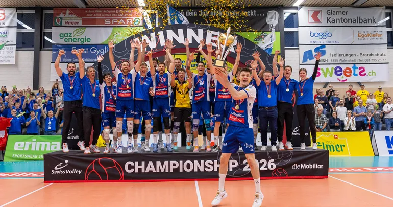 Volley Amriswil ist Schweizermeister 2025/2026!