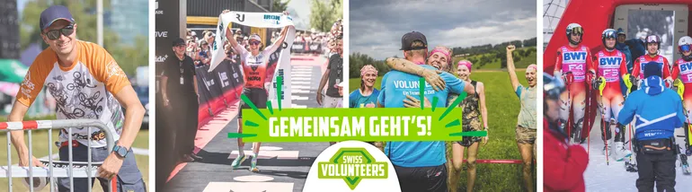 Werbebanner von Swiss Volunteers mit Link auf ihre Webseite