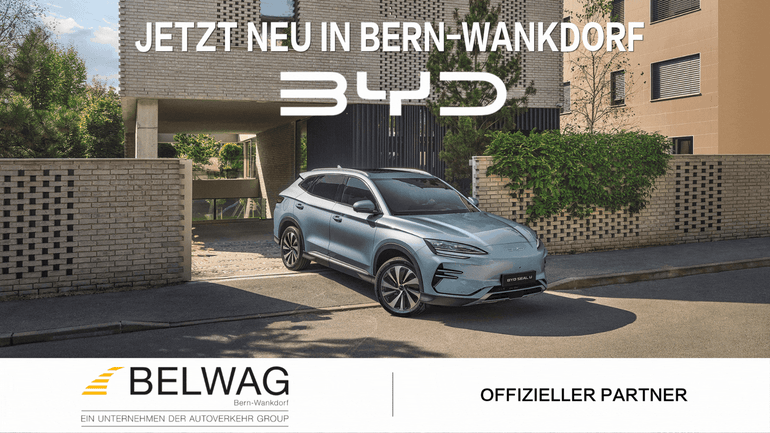 Werbebanner der Belwag AG